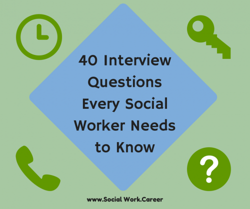 40 Interview Questions Every Social Worker Needs To Know SocialWork 