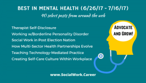 Best in Mental Health: Advocate and Grow! - SocialWork.Career