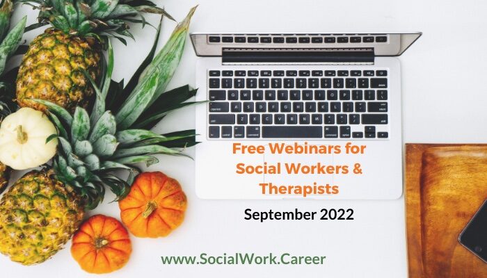 social work continuing education live webinars